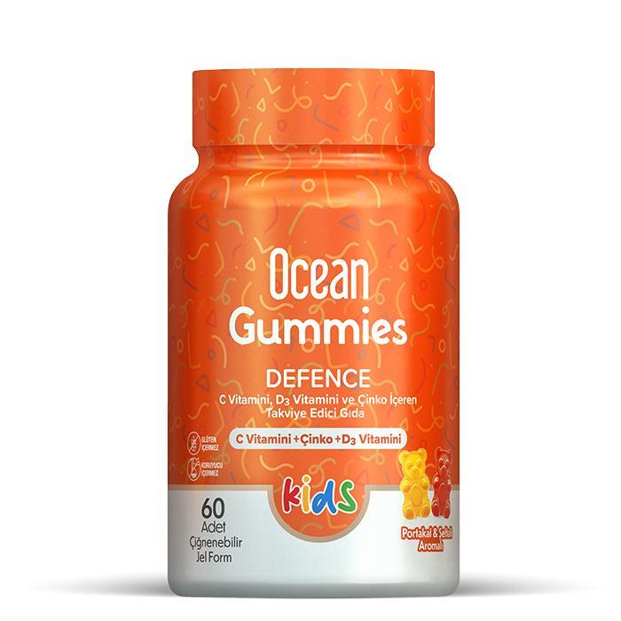 Ocean Gummies Defence Kids 60 Çiğnenebilir Jel - 1