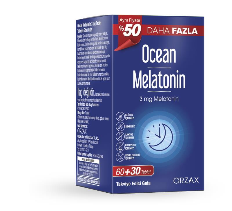 Ocean Melatonin 3 mg 90 Tablet - 1