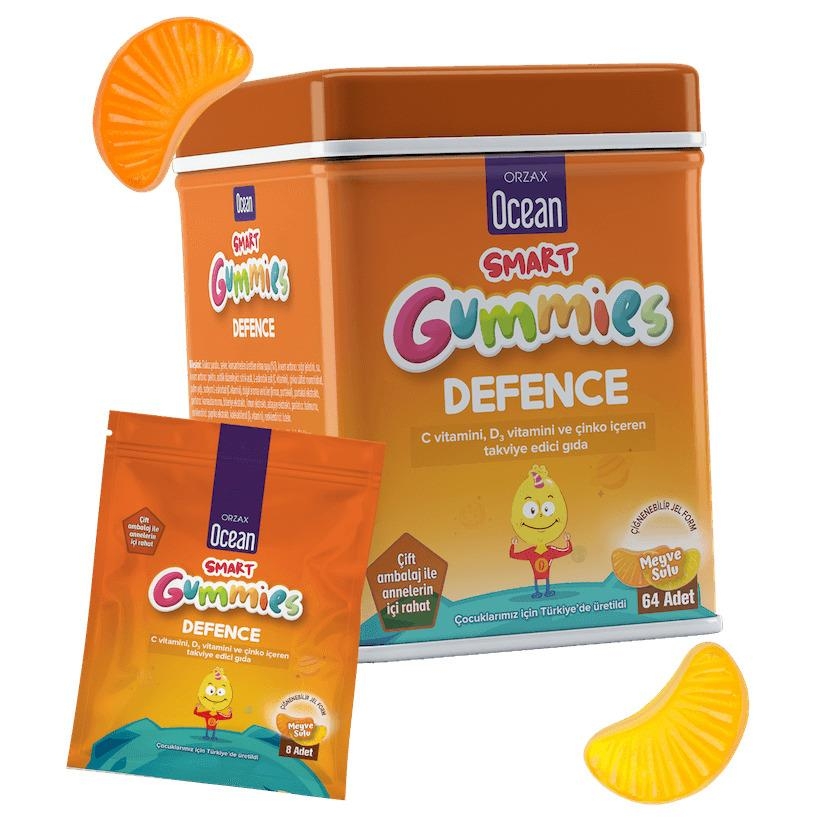 Ocean Smart Gummies Defence 64 Çiğnenebilir Jel Form - 1