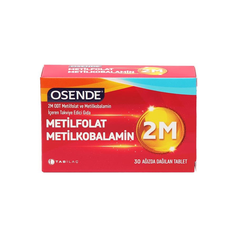 Osende 2M Metilfolat Metilkobalamin 30 Tablet - 1