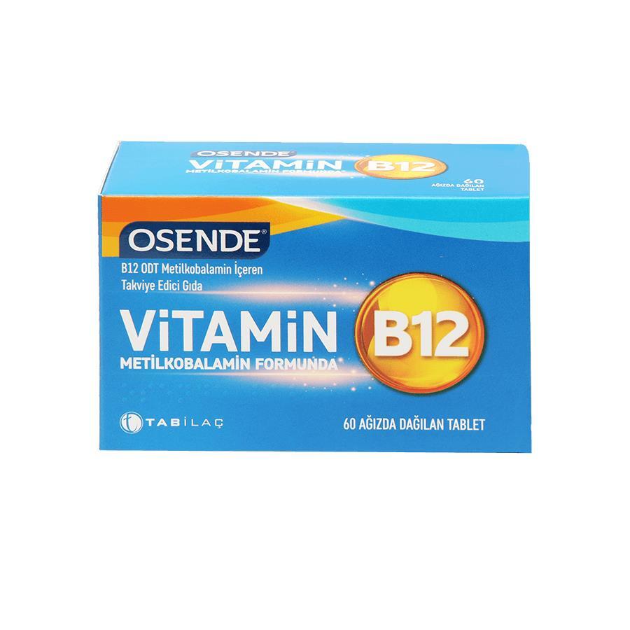 Osende Vitamin B12 ODT Metilkobalamin 60 Tablet - 1