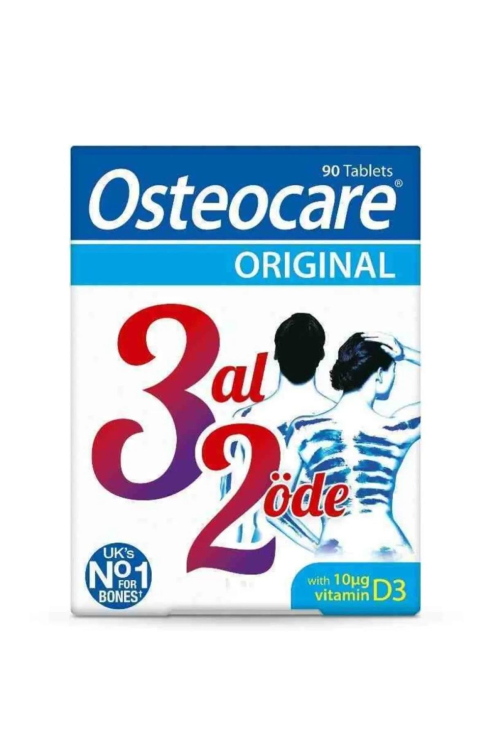 Osteocare Vitabiotics 90 Tablet 3 Al 2 Öde - 1