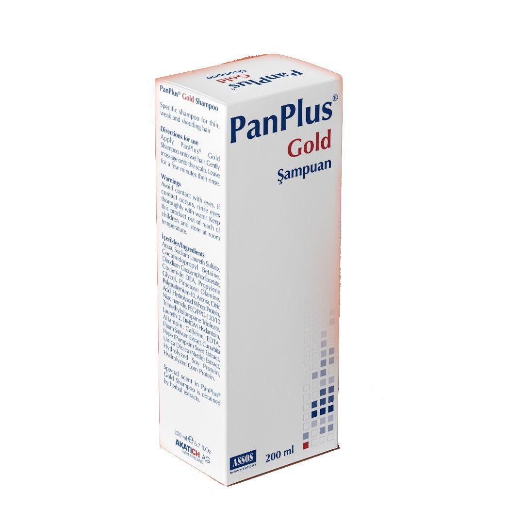 PanPlus Gold 200 ml Ince ve Dökülen Saçlar için Şampuan - 1