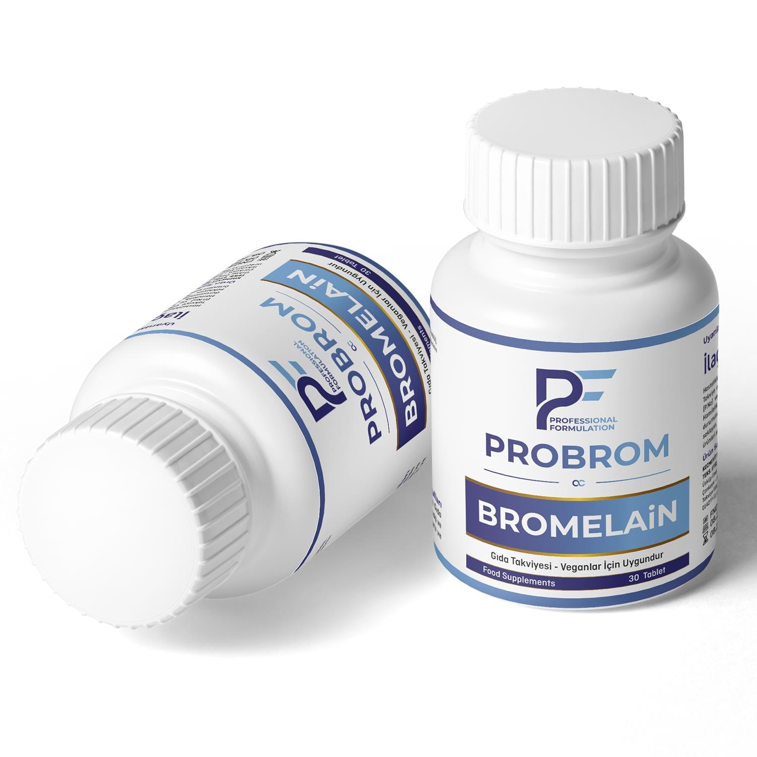 PF ProBrom Bromelain İçeren Gıda Takviyesi 30 Tablet - 2
