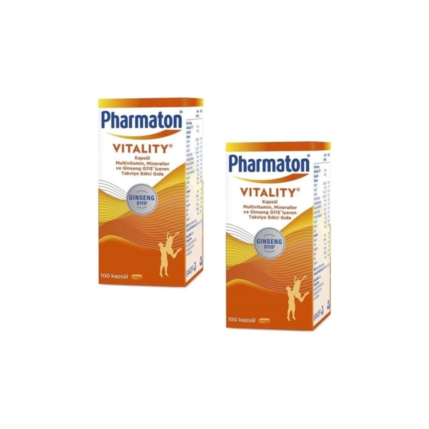 Pharmaton Vitality 100 Tablet 2'li - 1