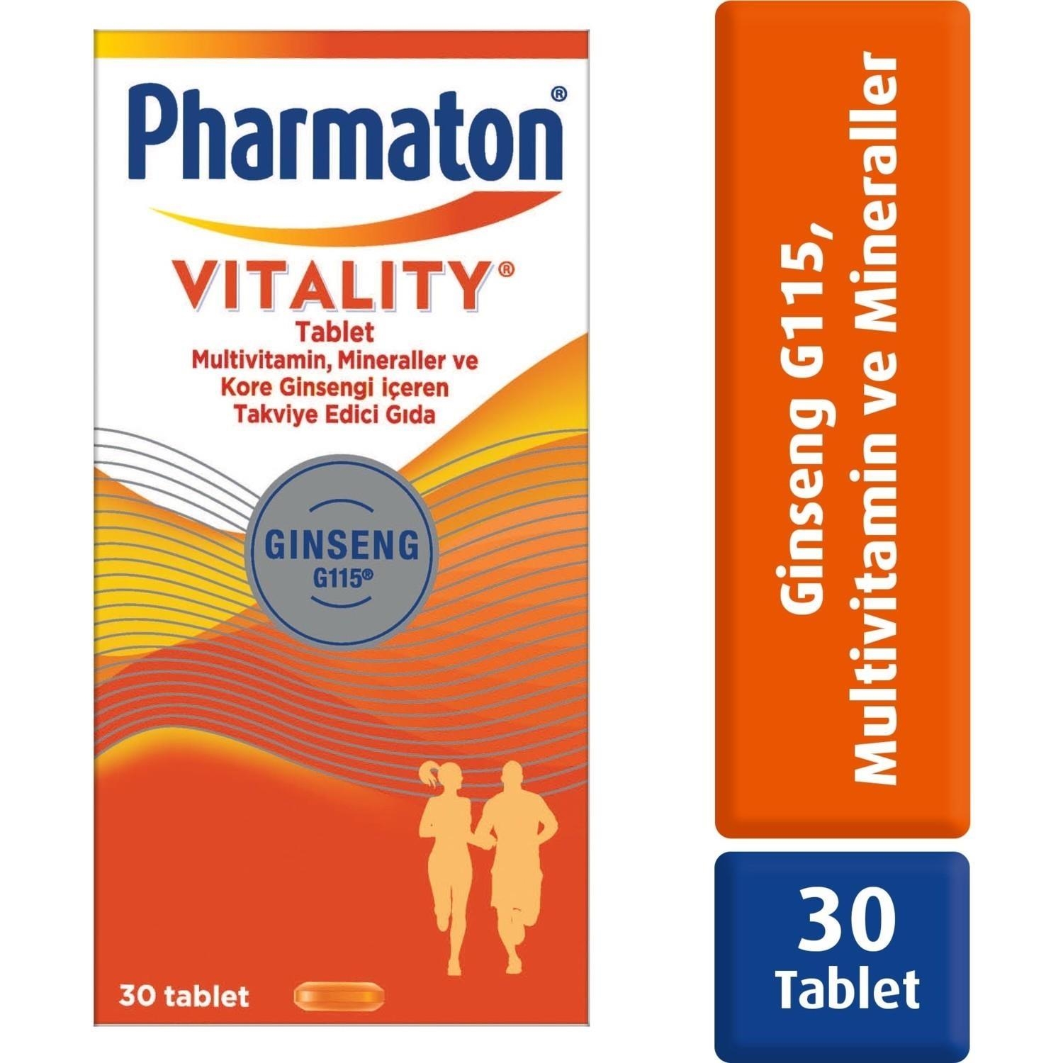 Pharmaton Vitality 30 Kapsül - 1