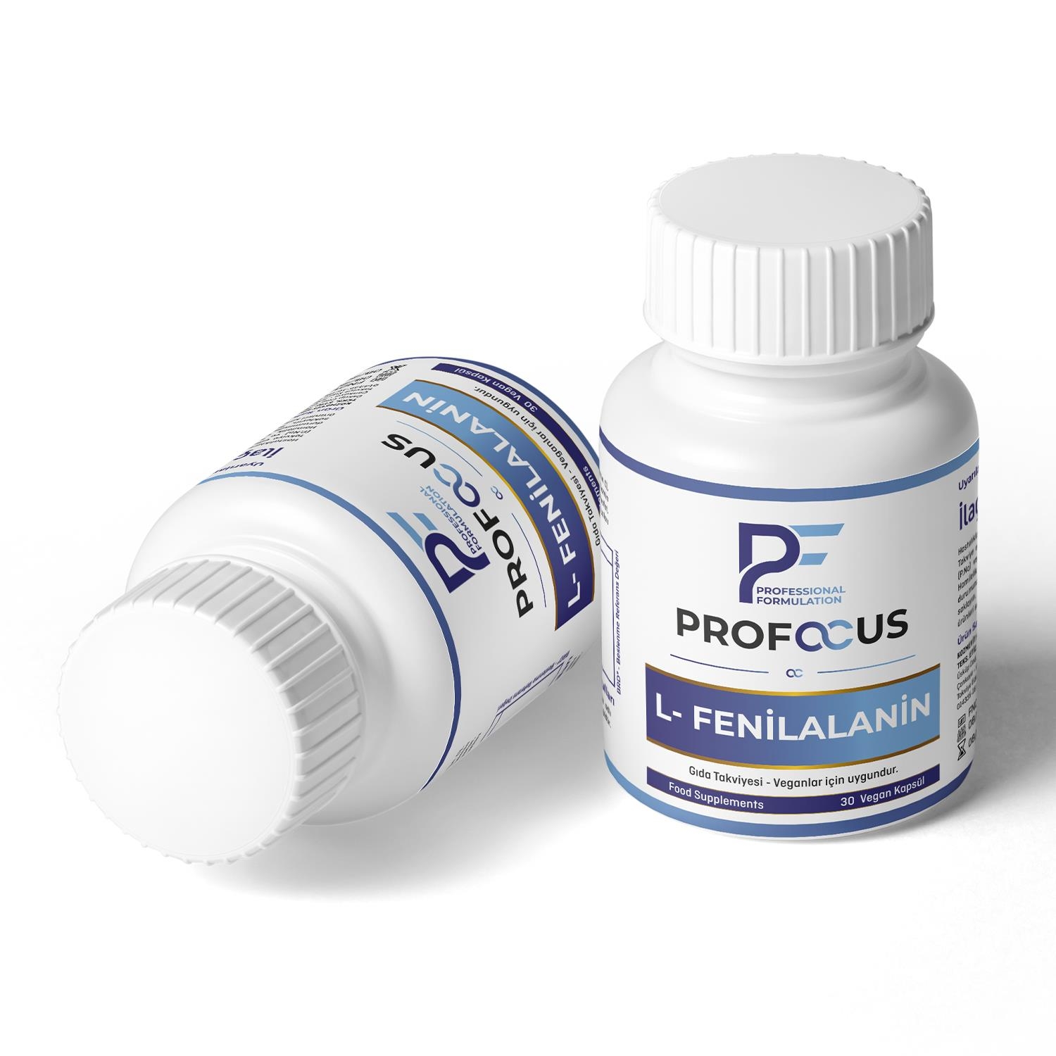 PF ProFocus L-Fenilalanin 30 Vegan Kapsül - 2