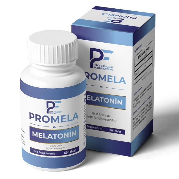 PF ProMela Melatonin İçeren Gıda Takviyesi 60 Tablet - 1