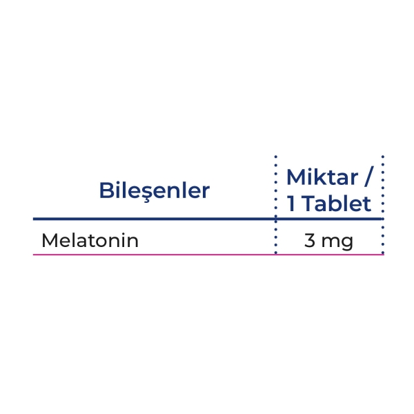 PF ProMela Melatonin İçeren Gıda Takviyesi 60 Tablet - 5