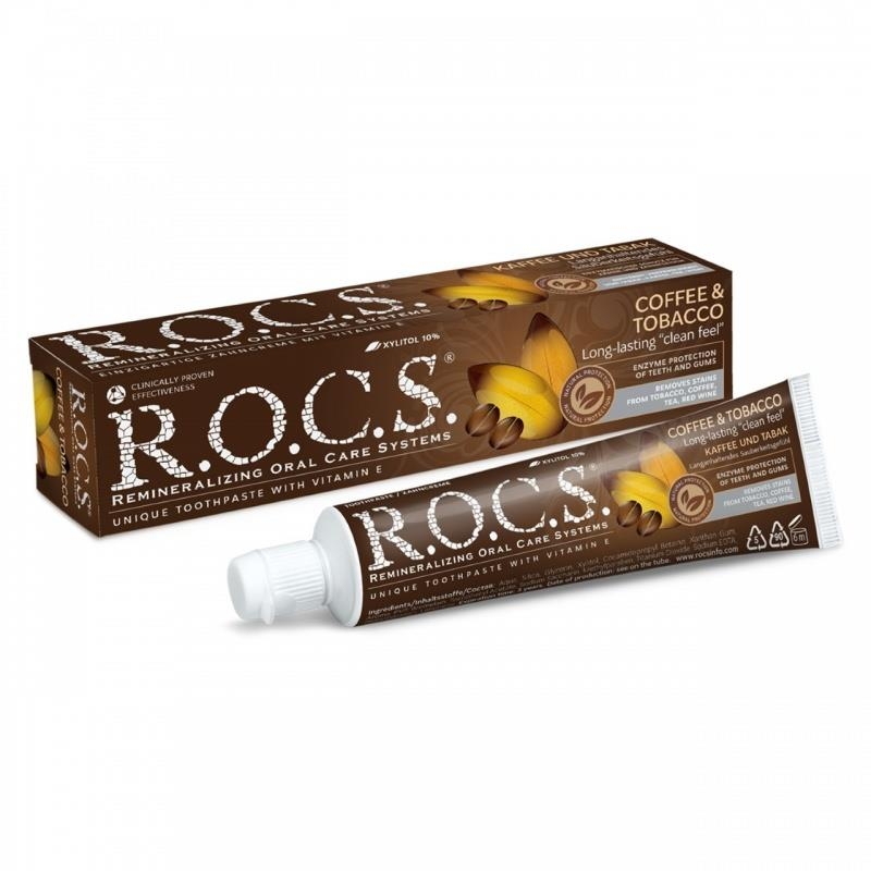 ROCS Kahve&Tütün Lekelerine Karşı Diş Macunu 60ml - 1