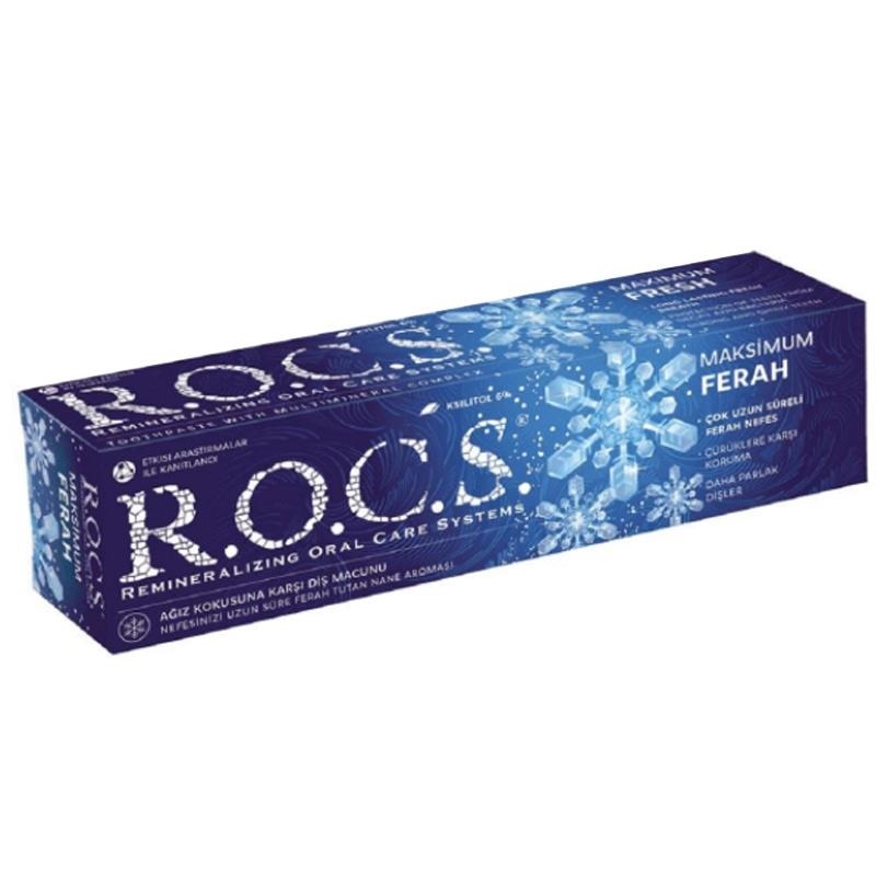 ROCS Maximum Fresh Ağız Kokusuna Karşı Diş Macunu 74gr - 1