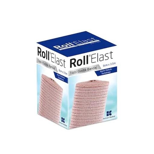 Roll Tıbbi Elastik Bandaj 6cm x 3,5m - 1