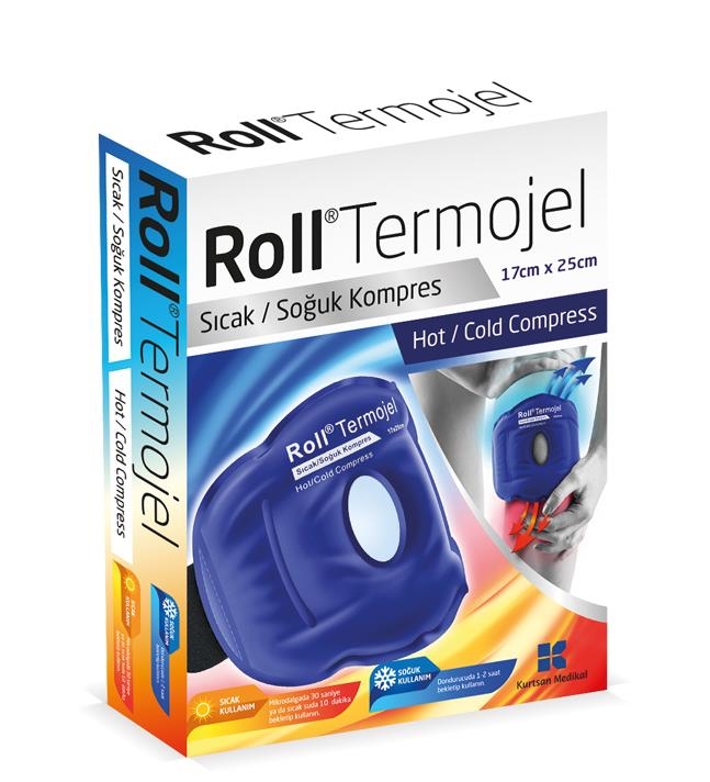 Roll Termojel Sıcak Soğuk Kompres Dizlik 17x25cm - 1