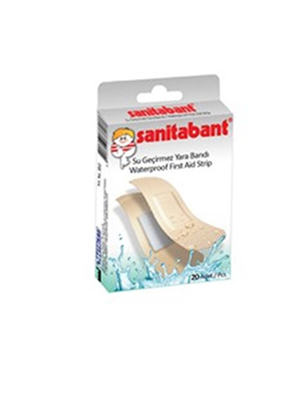 Sanitabant Waterproof Yara Bandı 20li - 1