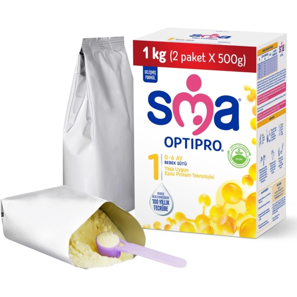 SMA Optipro 1 Probiyotik Bebek Sütü 1000 gr - 4