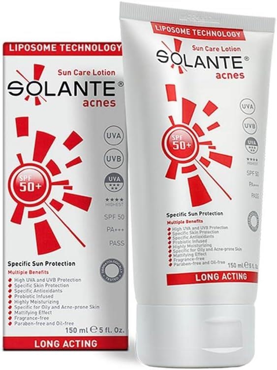 Solante Acnes Spf 50+ 150 ml Akne Önleyici Güneş Losyonu - 2