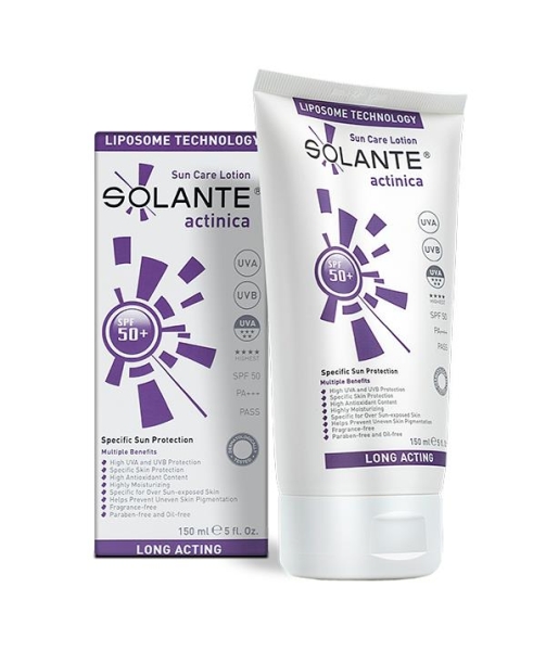 Solante Actinica Sun Care Lotion Spf 50+ 150 ml Çok Hassas Ciltler Güneş Losyonu - 1