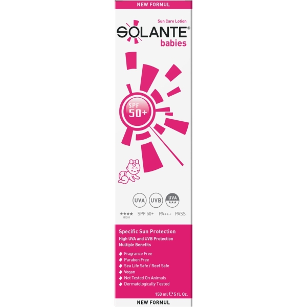 Solante Babies 50 Faktör Güneş Losyonu 150 ml
- 2