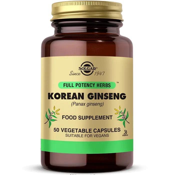 Solgar Korean Ginseng 50 Kapsül Vitamin - 1