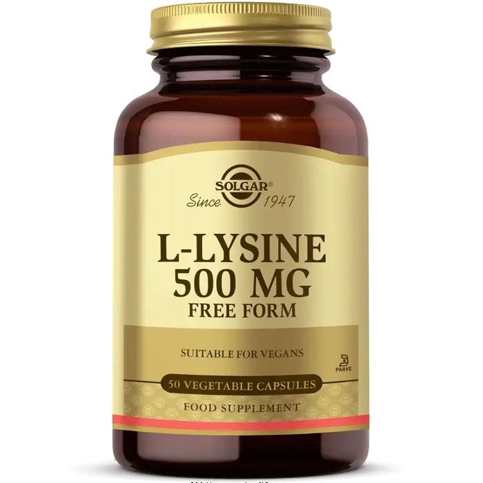 Solgar L-Lysine 500 mg 50 Kapsül - 1