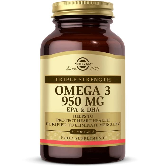 Solgar Omega 3 950 mg 50 Kapsül - 1