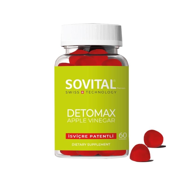 Sovital Detomax Vegan Gummy 60 Kapsül 3 Adet - 2