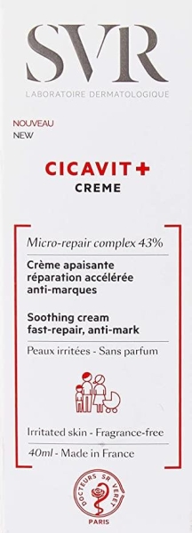 SVR Cicavit+ Creme Kızarıklık Giderici Krem 40 ml - 2