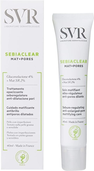 SVR Sebiaclear Mat Pores 40 ml Matlaştırıcı Bakım Kremi - 2