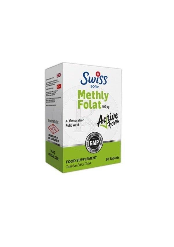 Swiss Bork Methly Folat 400mcg Active Form 30 Tablet - 1