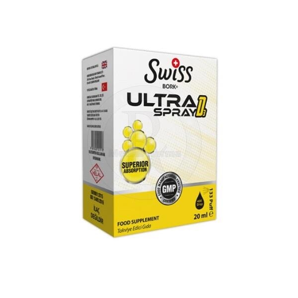 Swiss Bork Ultra D3 Sprey 20ml - 1