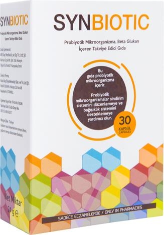 Synbiotic Probiyotik 30 Kapsül - 1