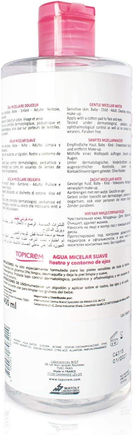 Topicrem Gentle Micellar Water 400 ml - 2