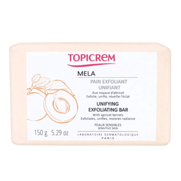 Topicrem Mela Unifying Exfoliating Bar 150 gr - 1