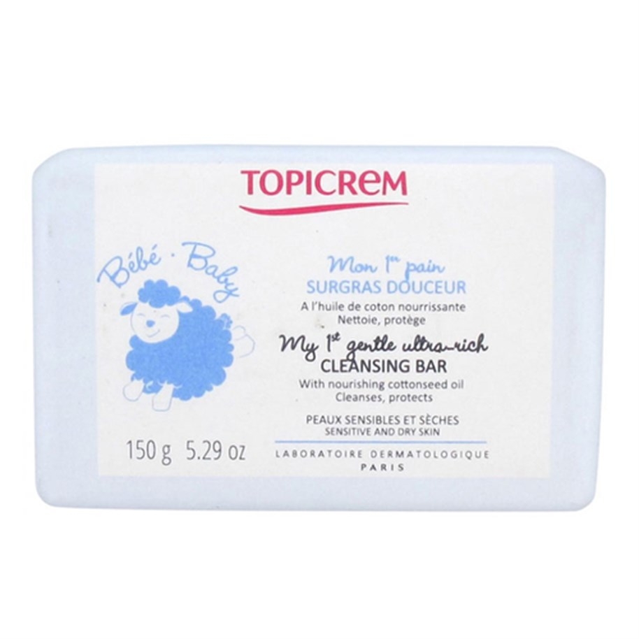 Topicrem My First Ultra Rich Cleasing Bar 150 gr - 1