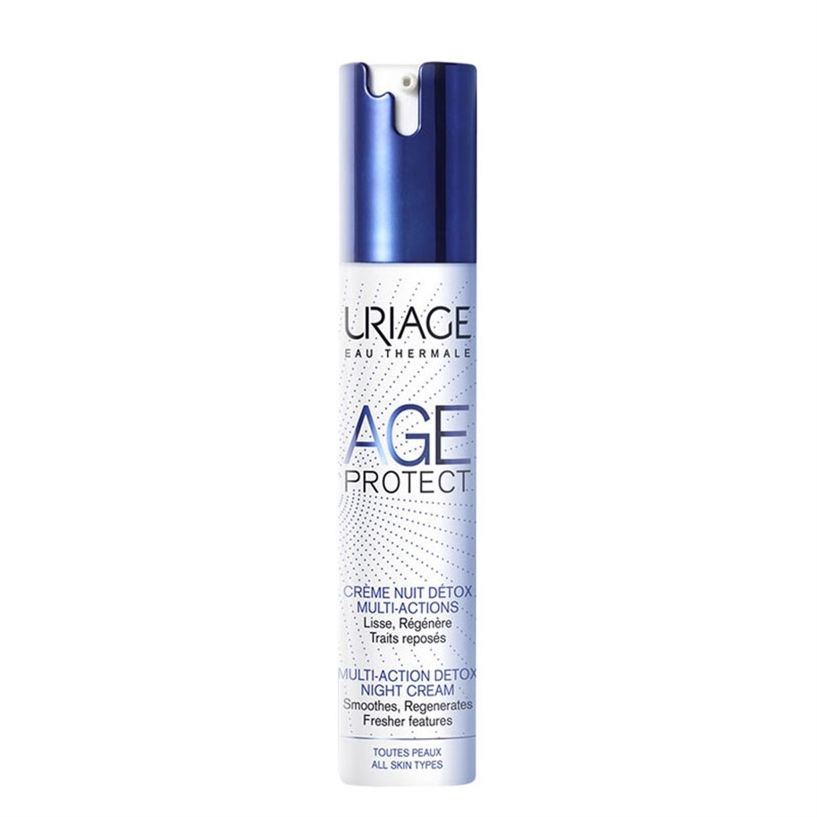 Uriage Age Protect Detox Night Cream Multi-Action 40 ml Gece Kremi - 1