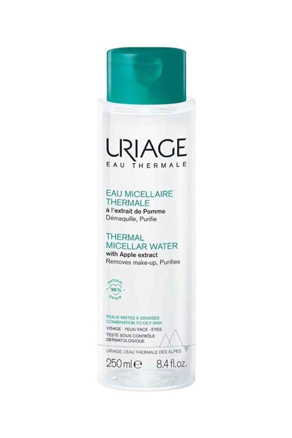 Uriage Eau Thermale Micellar Water 250 ml - Yağlı ve Karma Cilt - 1