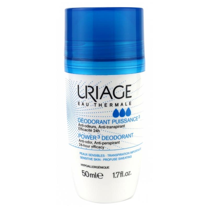 Uriage Power 3 50 ml 3 Etkili Anti-Perspirant Deo Roll-On - 1