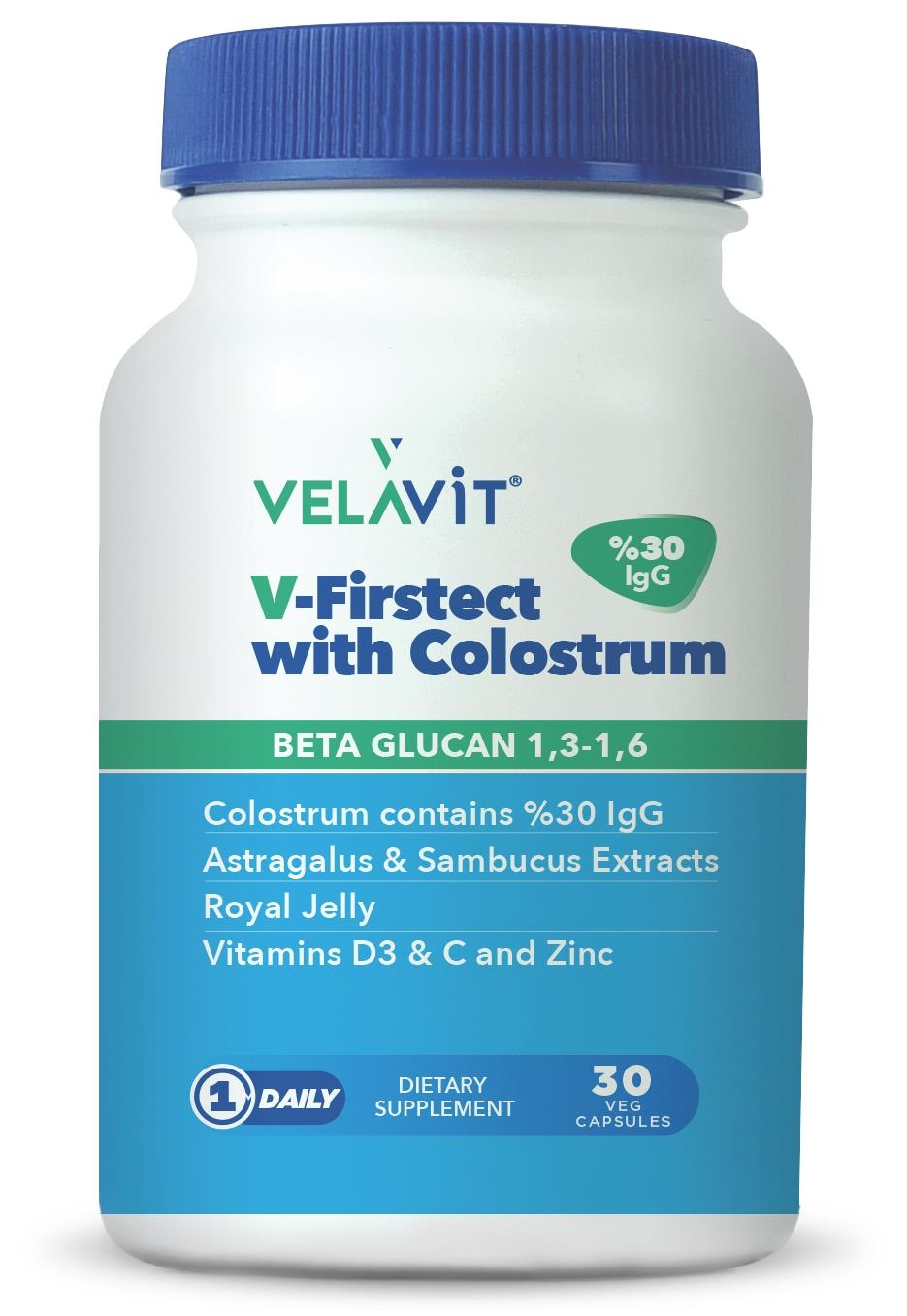 Velavit V-Firstect with Colostrum 30 Tablet - 1