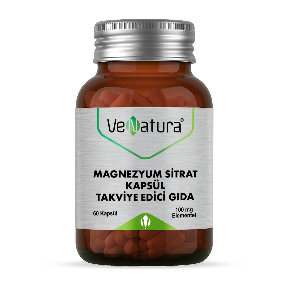 Venatura Magnezyum Sitrat 60 Kapsül - 1