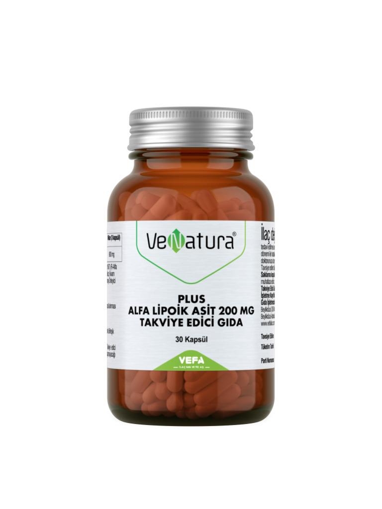 Venatura Plus Alfa Lipoik Asit 200 mg 30 Kapsül - 1