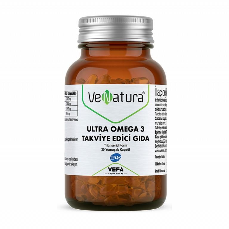 Venatura Ultra Omega 3 30 Kapsül - 1