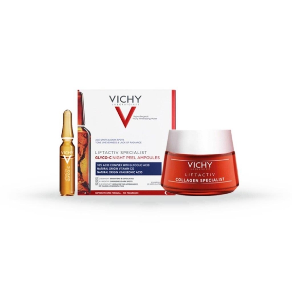 Vichy Liftactiv Collagen Specialist 50 ml+ Glyco-C Leke Karşıtı Ampul - 1