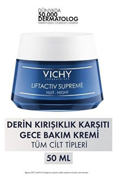 Vichy Liftactiv Supreme Anti-Wrinkle and Firming Night Care 50 ml - 1