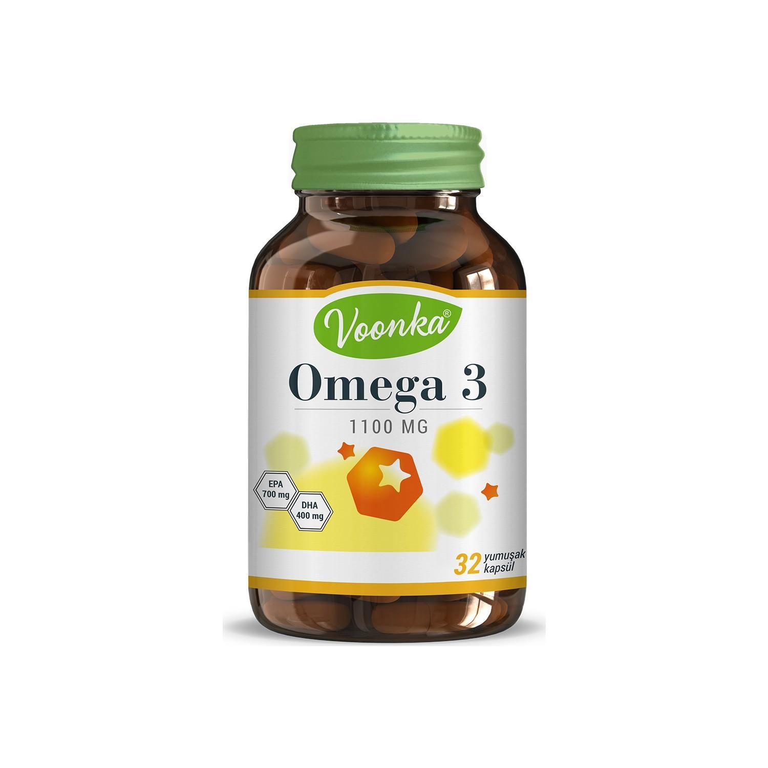 Voonka Omega 3 1100 mg 32 Kapsül - 1