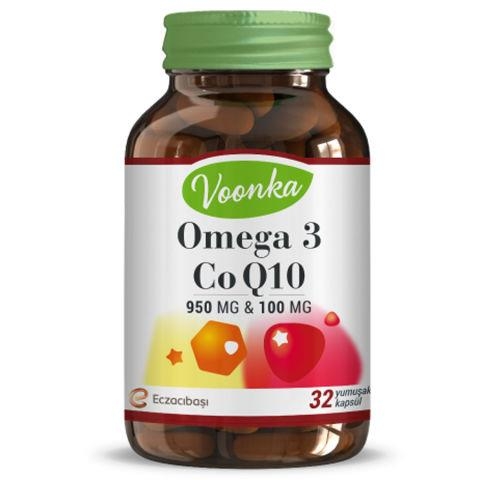 Voonka Omega 3 CoQ-10 32 Kapsül - 1