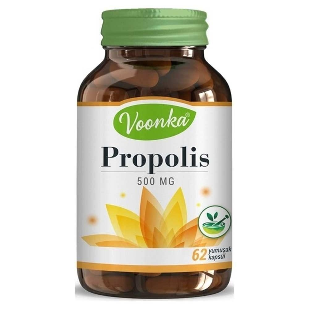 Voonka Propolis 500 mg 62 Kapsül - 1