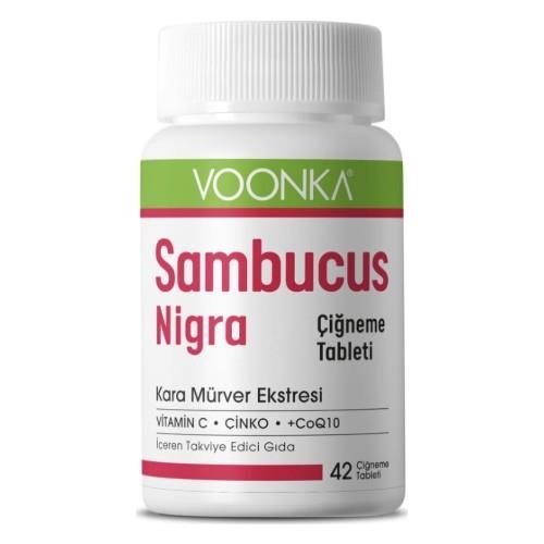 Voonka Sambucus Nigra 42 Çiğneme Tablet - 1