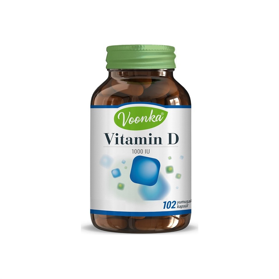 Voonka Vitamin D 1000 IU 102 Tablet - 1