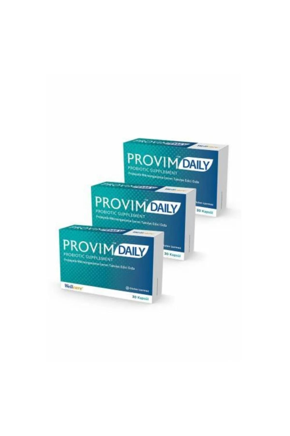 Wellcare Provim Daily 30 Kapsül Probiyotik 3 Adet - 1