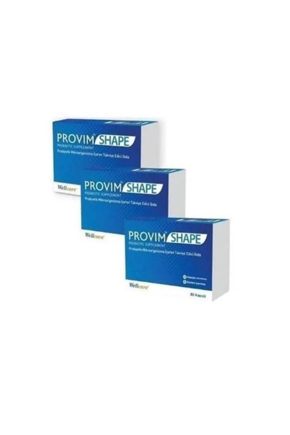 Wellcare Provim Shape Probiyotik 30 Kapsül 3 Kutu - 1